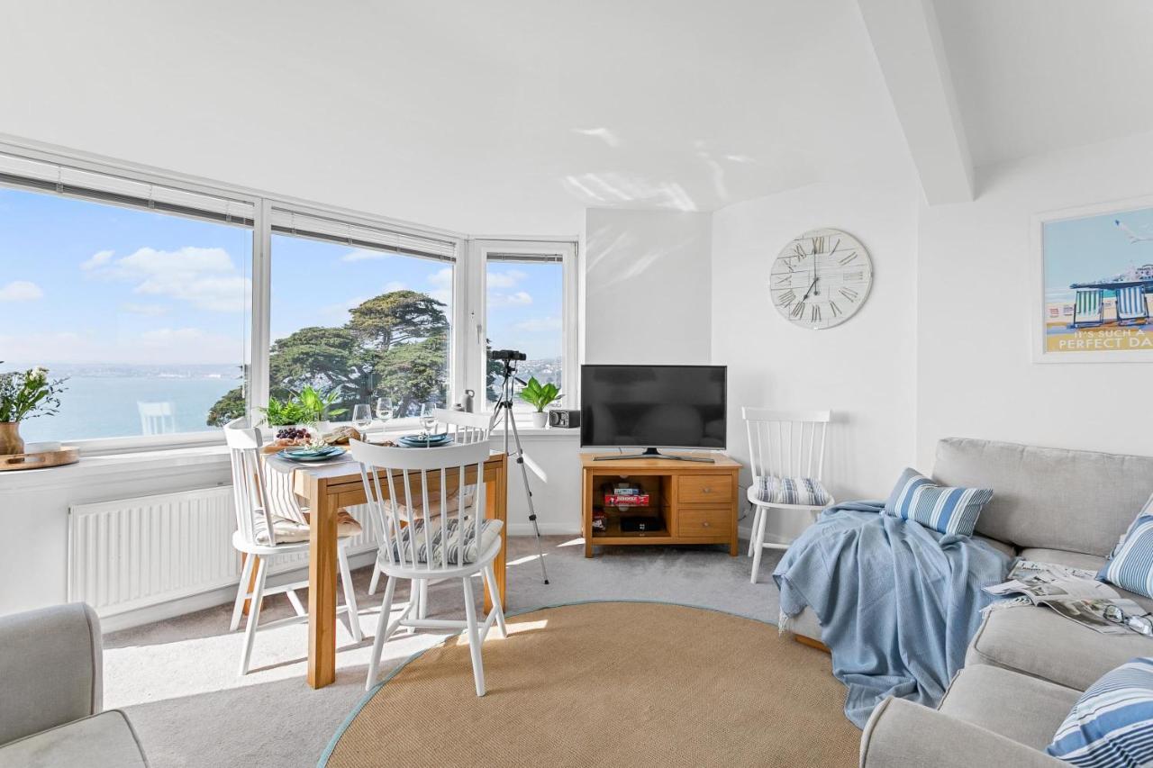 Wellswood Apartment - Sunny Apartment With Stunning Sea Views And Private Balcony Torquay Zewnętrze zdjęcie