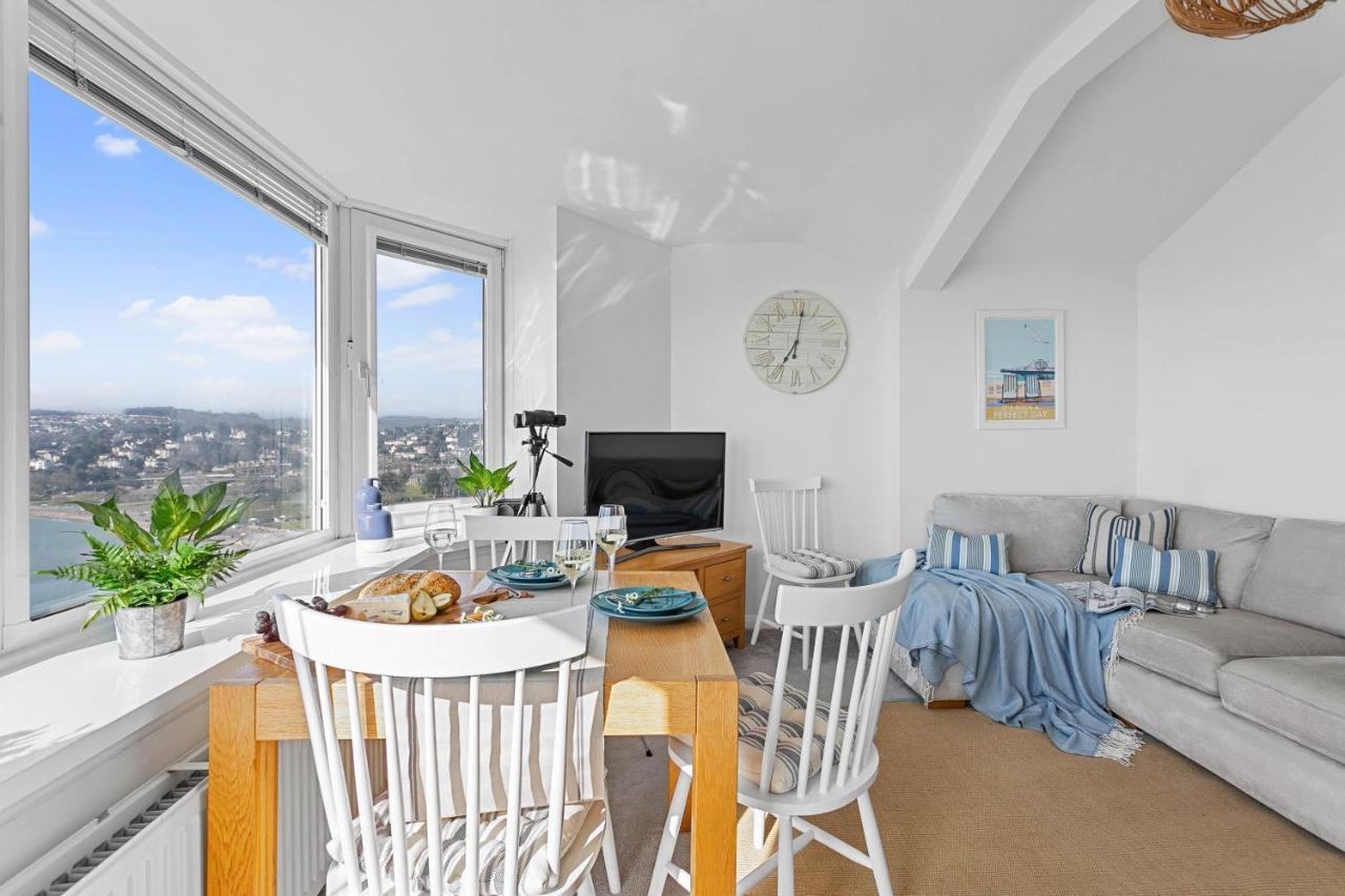 Wellswood Apartment - Sunny Apartment With Stunning Sea Views And Private Balcony Torquay Zewnętrze zdjęcie