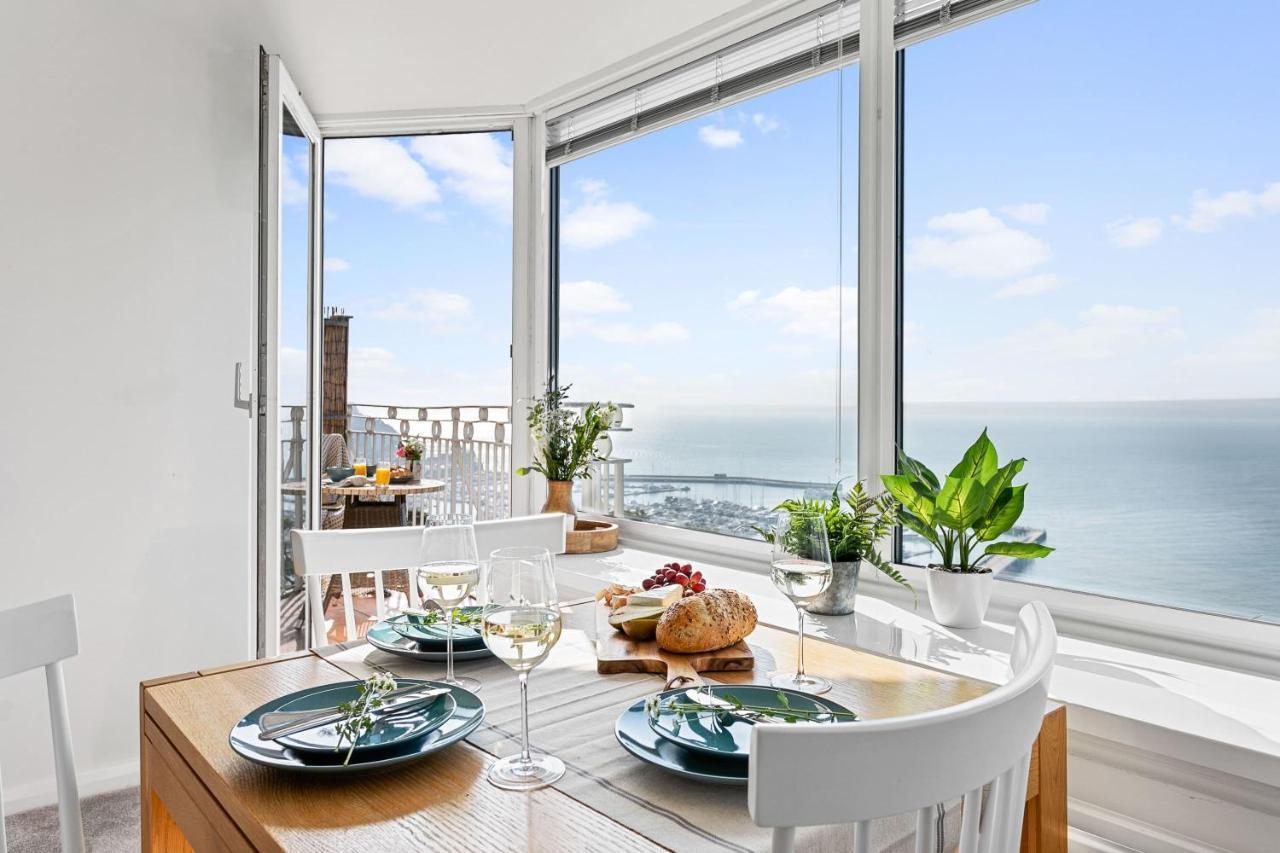 Wellswood Apartment - Sunny Apartment With Stunning Sea Views And Private Balcony Torquay Zewnętrze zdjęcie