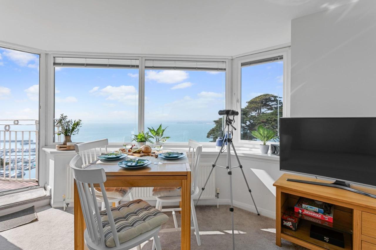 Wellswood Apartment - Sunny Apartment With Stunning Sea Views And Private Balcony Torquay Zewnętrze zdjęcie
